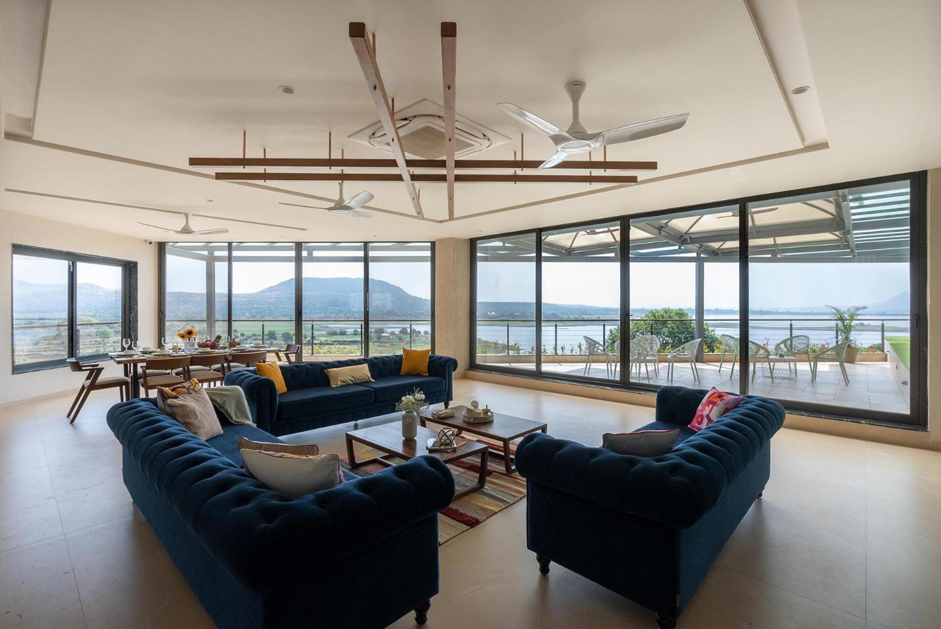 Pearl Lakeview Mansion: Luxurious Lakeside Villa with Infinity Pool and Entertainment Igatpuri Exterior photo